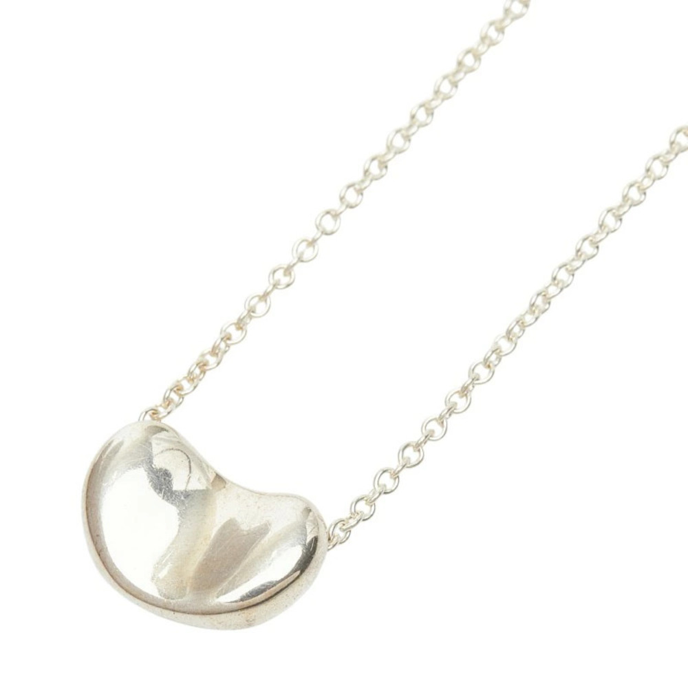 Tiffany Co Bean Necklace Silver TIFFANYCo